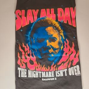 Size MEDIUM Slay All Day Halloween II Graphic Tee